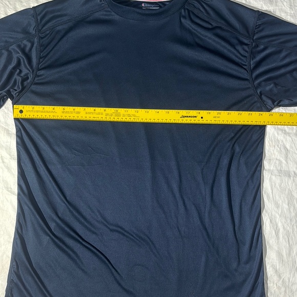 Champion Men’s Authentic Athleticwear Navy Blue T-Shirt Sz XLT Extra Large Tall - Picture 5 of 8